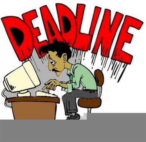 Deadline Clipart Free | Free Images at Clker.com - vector clip art ...