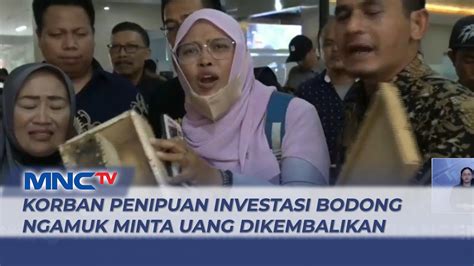 Korban Penipuan Lebah Klanceng Histeris Minta Pelaku Ditangkap