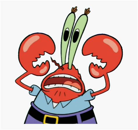 Mr Krabs Png Mr Krabs Funny Png Free Transparent Clipart Clipartkey