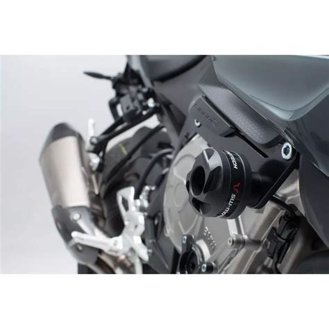 Kit Patins De Cadre Sw Motech Bmw S R Noir Tampon