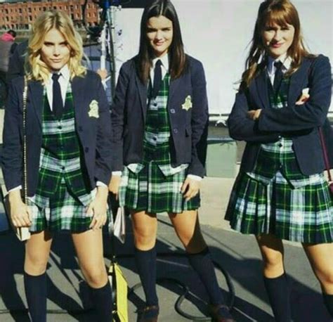 Behind Scenes Soy Luna School Uniform Fashion Cute School Uniforms