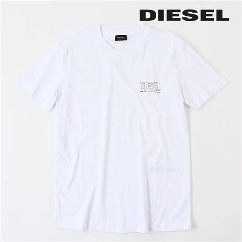 ディーゼル Diesel 半袖tシャツ カットソー メンズ ロゴプリント コットン アンダーウェア Umlt Jake Die M I E2