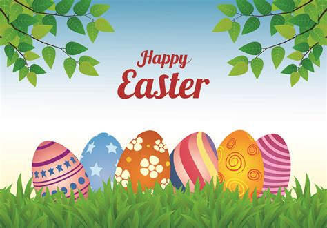 Easter Poster Vector Art Icons And Graphics For Free Download