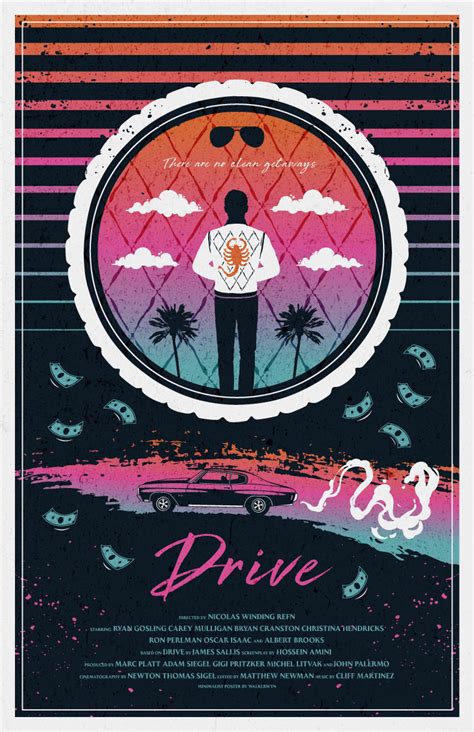 Drive | 2011 | Poster By Walkerwyn