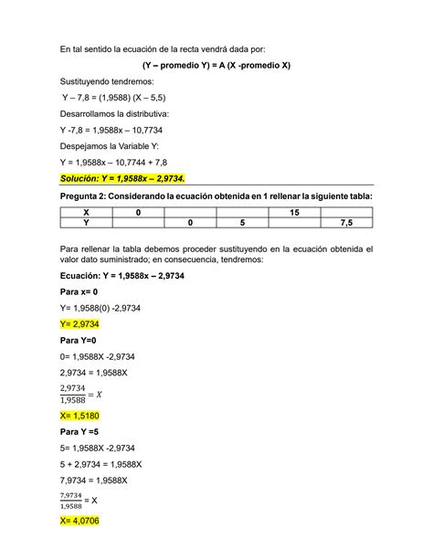 Solution Guia Resuelta De Regresiones Lineales Studypool