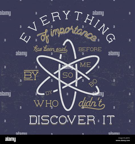 Vintage science poster and background with Stigler s law of eponymy and ...