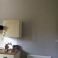 Paintable Brick Effect Wallpaper In White Full Roll Amazon Co Uk