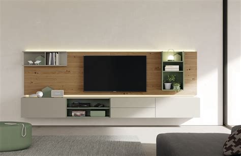 Mueble De Sal N Con Panel Tv X Kara