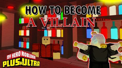 How To Become A Villain Plus Ultra 2 Roblox Youtube