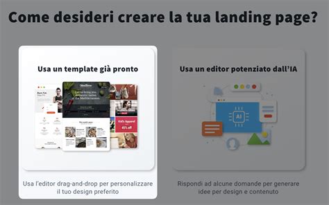 Come Creare Una Landing Page Utilizzando I Modelli