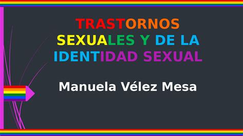 Trastornos Sexuales Y De La Identidad Sexual Apuntes De Psicología Educacional Docsity