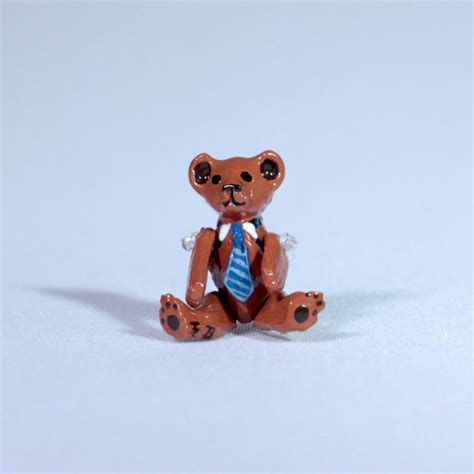 Minnie Maria Miniatures Baby Bear Blue