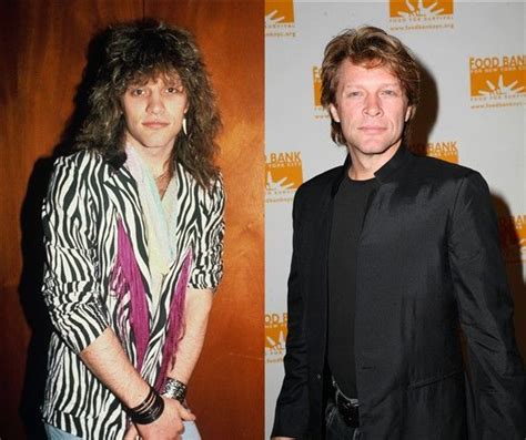 Then Vs Now Jon Bon Jovi