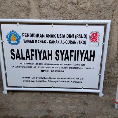 Papan Nama Sekolah Keren 42 Koleksi Gambar