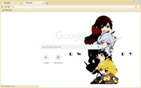 RWBY Chibi Stack Chrome Theme ThemeBeta