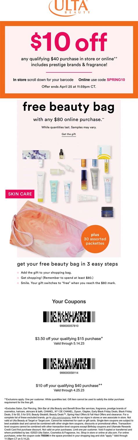 Ulta June 2024 Coupons And Promo Codes