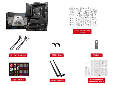 MSI MAG Z790 TOMAHAWK WIFI DDR4 LGA 1700 Intel Z790 SATA 6Gb/s ATX ...
