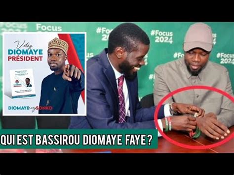 Bassirou Diomaye Diakhar Faye Le Choix D Ousmane Sonko Pour Porter Le