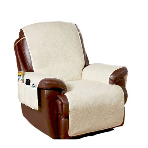 Chair Seat Sofa Couch Fleece Recliner Cover Slipcover Pets Mat ...