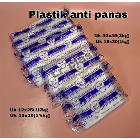 Jual KANTONG PLASTIK ANTI PANAS PLASTIK KUAH ANTI PANAS Ready Uk 1kg