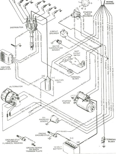 4 3 Mercruiser Starter Wiring Diagram Surge Protector For Treadmill