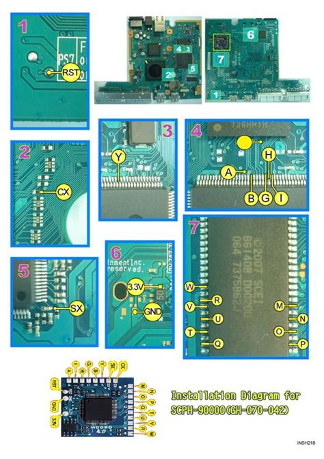 Scph Ps Modbo Modchip Installation V Ntsc Board William