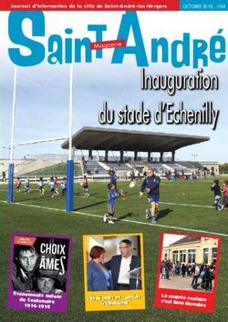 Saint André Inauguration du stade d Echenilly Bénévoles et sportifs