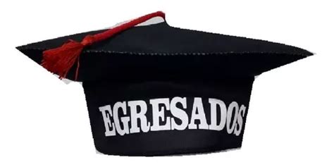 Gorros De Egresados Birretes Sombreros Con Nombre Y Borla En Venta En