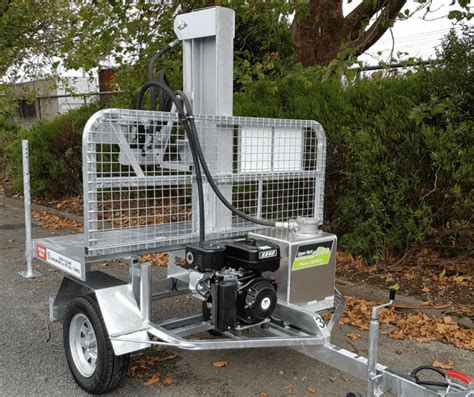 Log Splitter 14HP Vertical Towable - Upper Hutt Hire