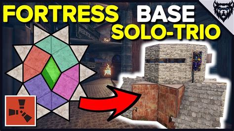 Rust Base Design Strong Solo Trio Base Rust Base Building