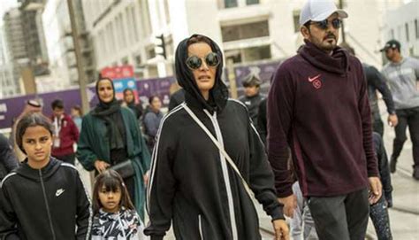 Sheikha Moza attends National Sport Day activities at Education City ...