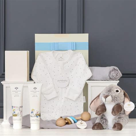 Baby Bathtime And Snuggles Boy Hamper Ts Australia