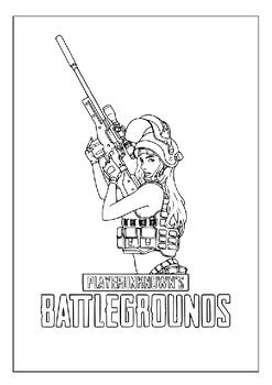 Pubg Battle Royale Comes To Life With Our Printable Coloring Pages