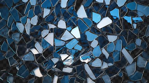 Premium Psd Texture Of Illuminated Glass Shards Arranged In A Mosaic Shattered Glas Collage