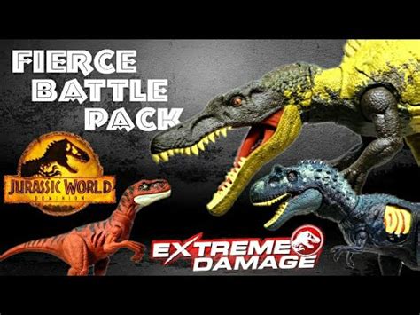 Cancelled Mattel Jurassic World Dominion Fierce Battle Pack Review