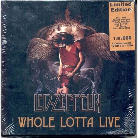 Whole Lotta Live Ltd 600 Copies 12cds And Dvd Box Set By Led Zeppelin