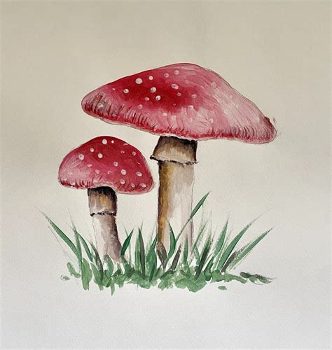 Mushroom Painting | ArtBase