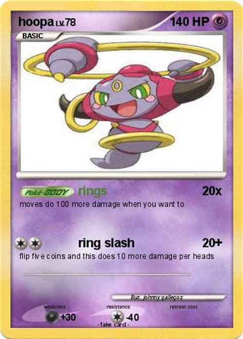 Pokémon Hoopa 229 229 Rings My Pokemon Card