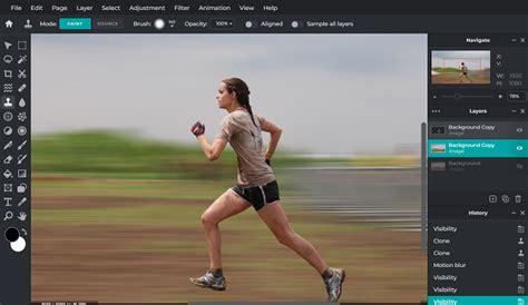 Cara Membuat Efek Motion Blur Secara Online