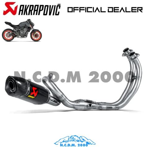 Akrapovic S Y R Afc Racing Line Exhaust System Yamaha Mt Abs