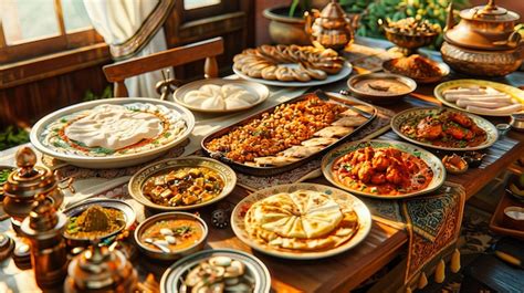 Premium Photo A Feast For Kings Traditional Cuisine On Display The