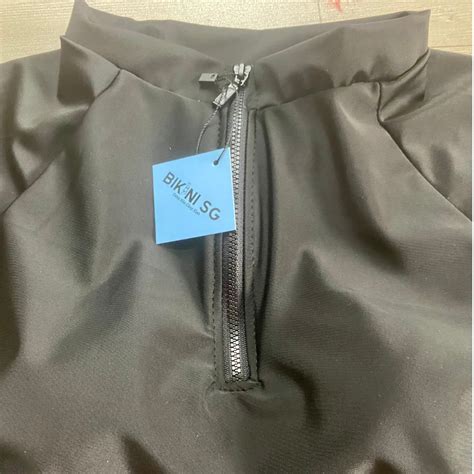 Đồ bơi giữ nhiệt nữ có dây khóa kéo nhỏ kín đáo dễ sử dụng Bikini SG quần áo bơi dài chống nắng