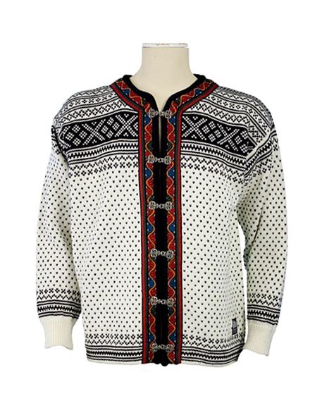 Dale of Norway Setesdal Cardigan (Off-white / Black) at NorwaySports ...