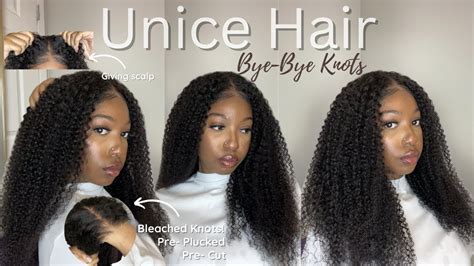 Bye Bye Knots 24inch Kinky Curly Wig 100 Glueless Quick Install