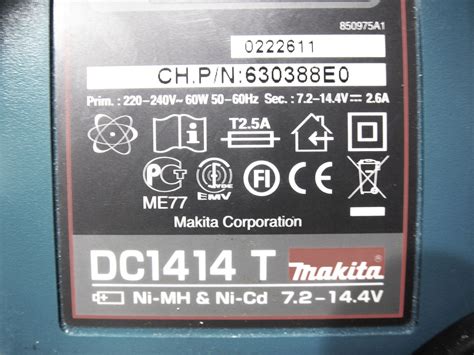 Makita DC1414 T — Все зарядные устройства