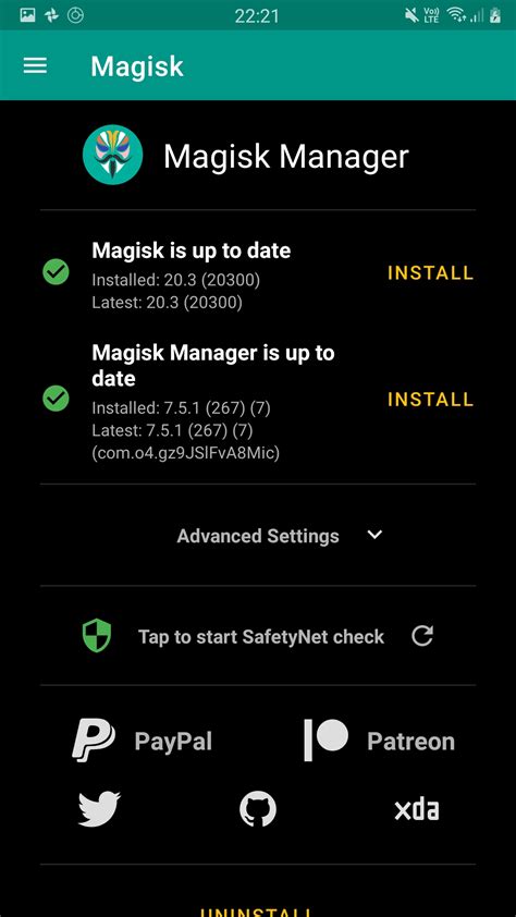 Hide Magisk Manager App Prompting To Upgrade To Full Magisk Manager