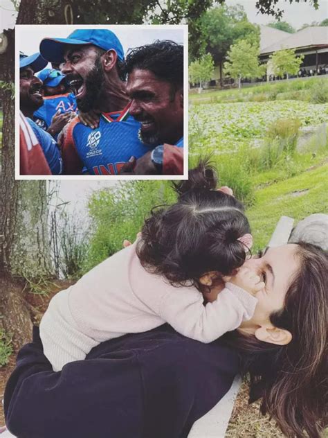 Anushka Sharma And Virat Kohlis Daughter Vamikas Cutest Concern For