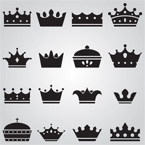 Crown silhouette free vector download (6,124 Free vector) for commercial use. format: ai, eps ...