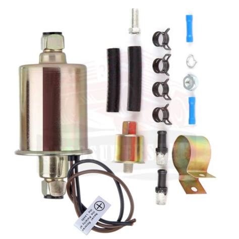 Electric Fuel Pump Installation Kit 12v Universal Low Pressure 5 9 Psi E8012s Ebay