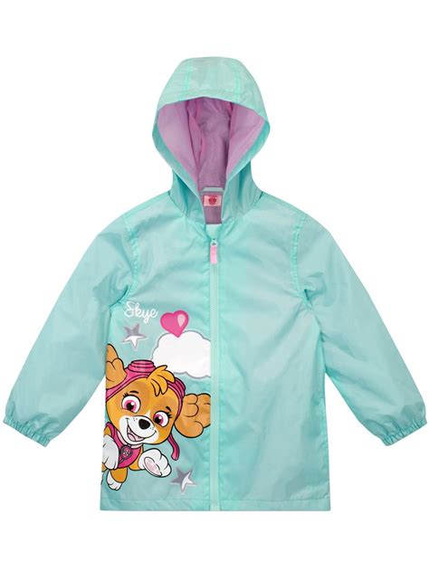 Buy Girls Paw Patrol Raincoat Kids Official Merch